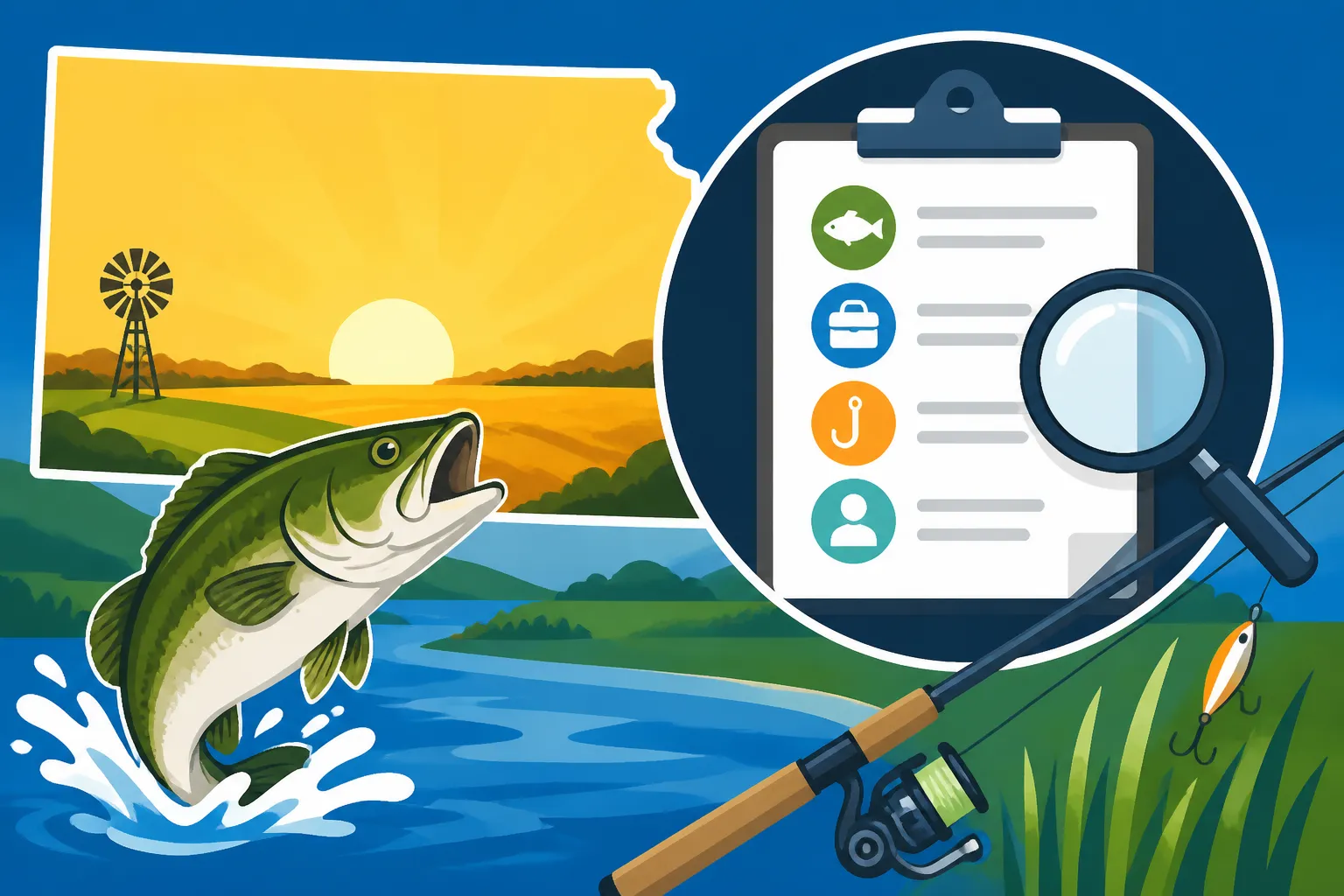 Where to Find the Kansas Fishing Regulations Summary