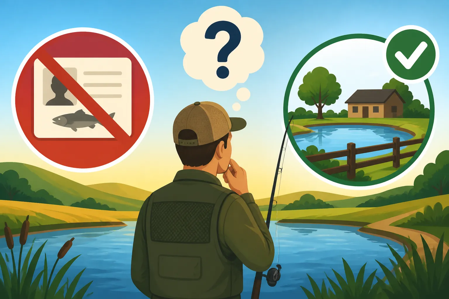 Do You Need a License to Fish Private Water in Kansas?