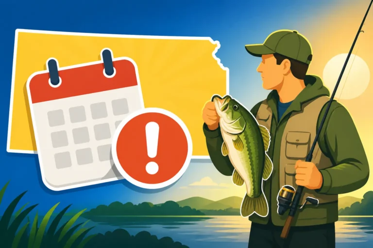 Late Renewal Rules for a Kansas Fishing License