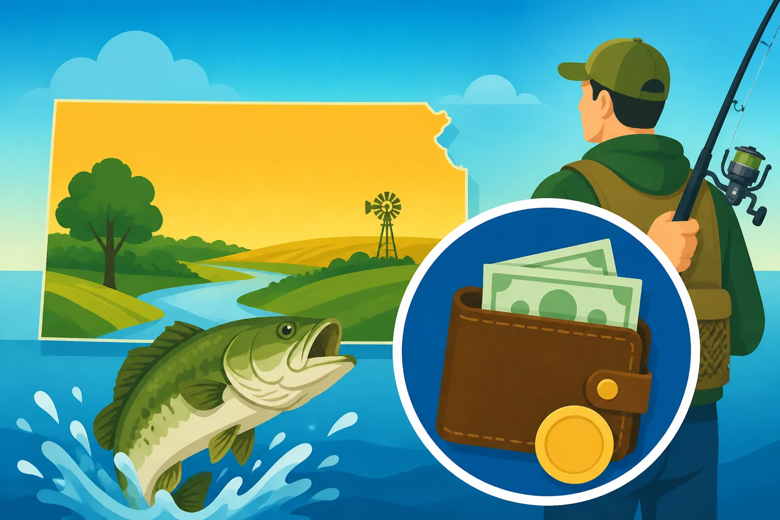 Kansas Nonresident Fishing License Cost