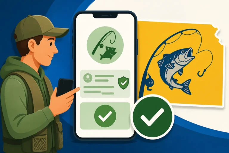 How to Check a Kansas Fishing License Purchase Online