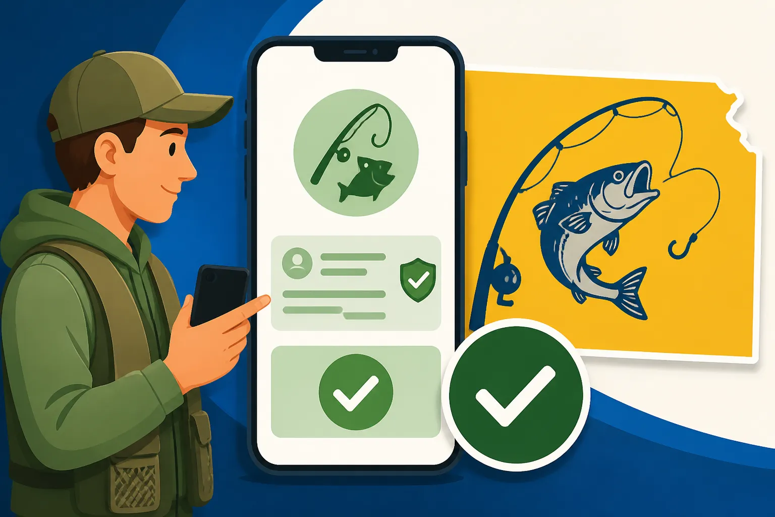 How to Check a Kansas Fishing License Purchase Online