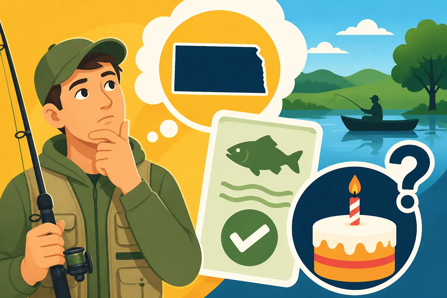 Does a Kansas Fishing License Expire on Your Birthday?