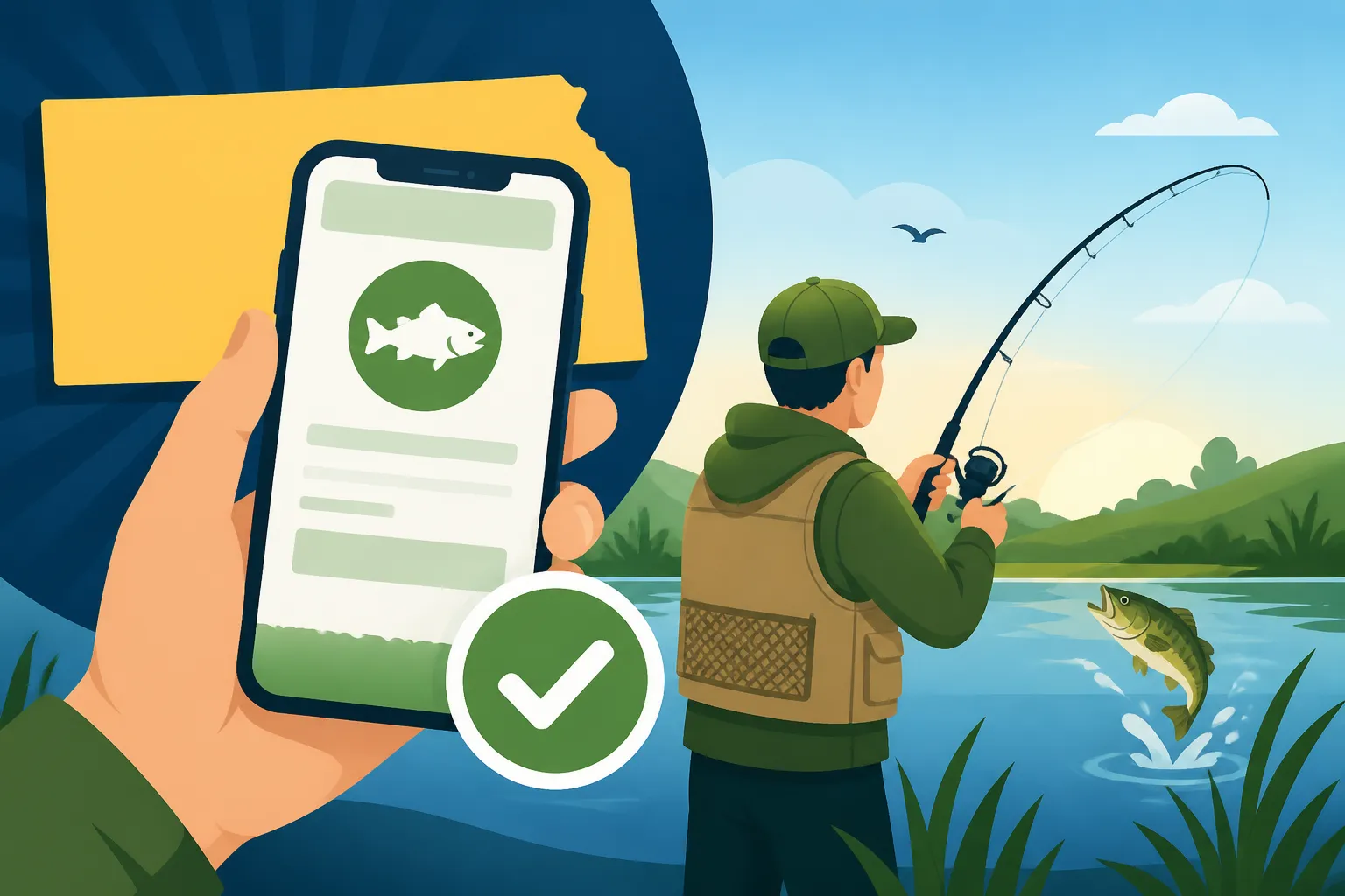 Can You Show a Digital Fishing License in Kansas?