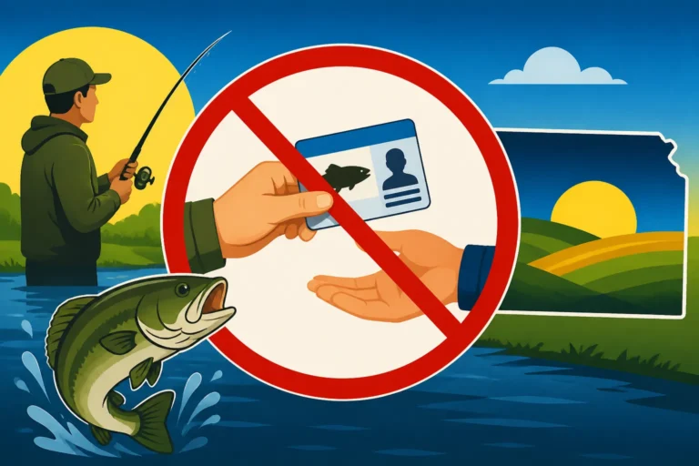 Rules Against Loaning Your Kansas Fishing License