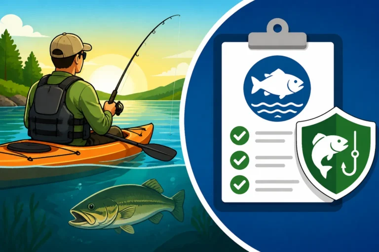 Kansas Fishing License Rules for Kayak Anglers