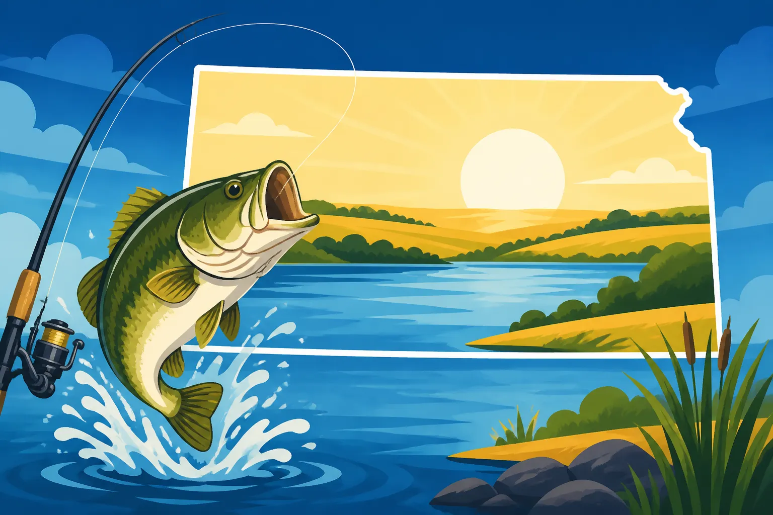 Best Fishing Lakes in Kansas