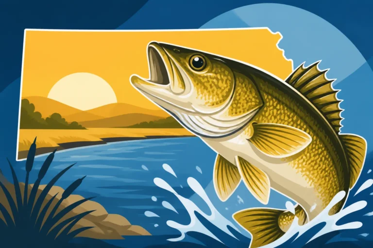Best Walleye Lakes in Kansas