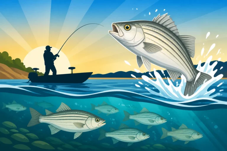 Milford Lake White Bass Run
