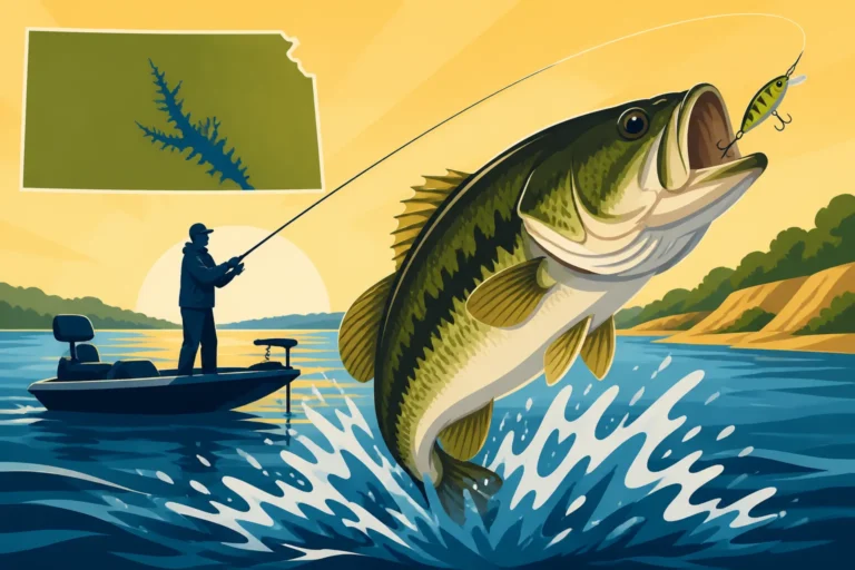 El Dorado Lake Bass Fishing