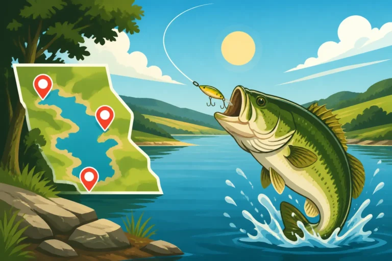 Hillsdale Lake Fishing Spots