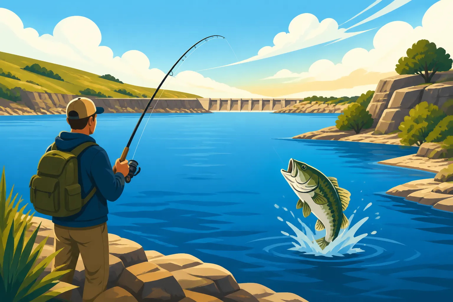 Kanopolis Lake Fishing Spots