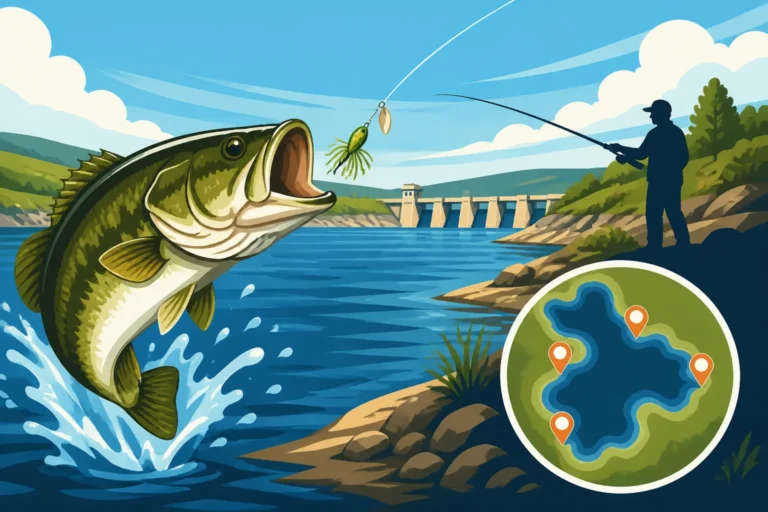 Marion Reservoir Fishing Spots