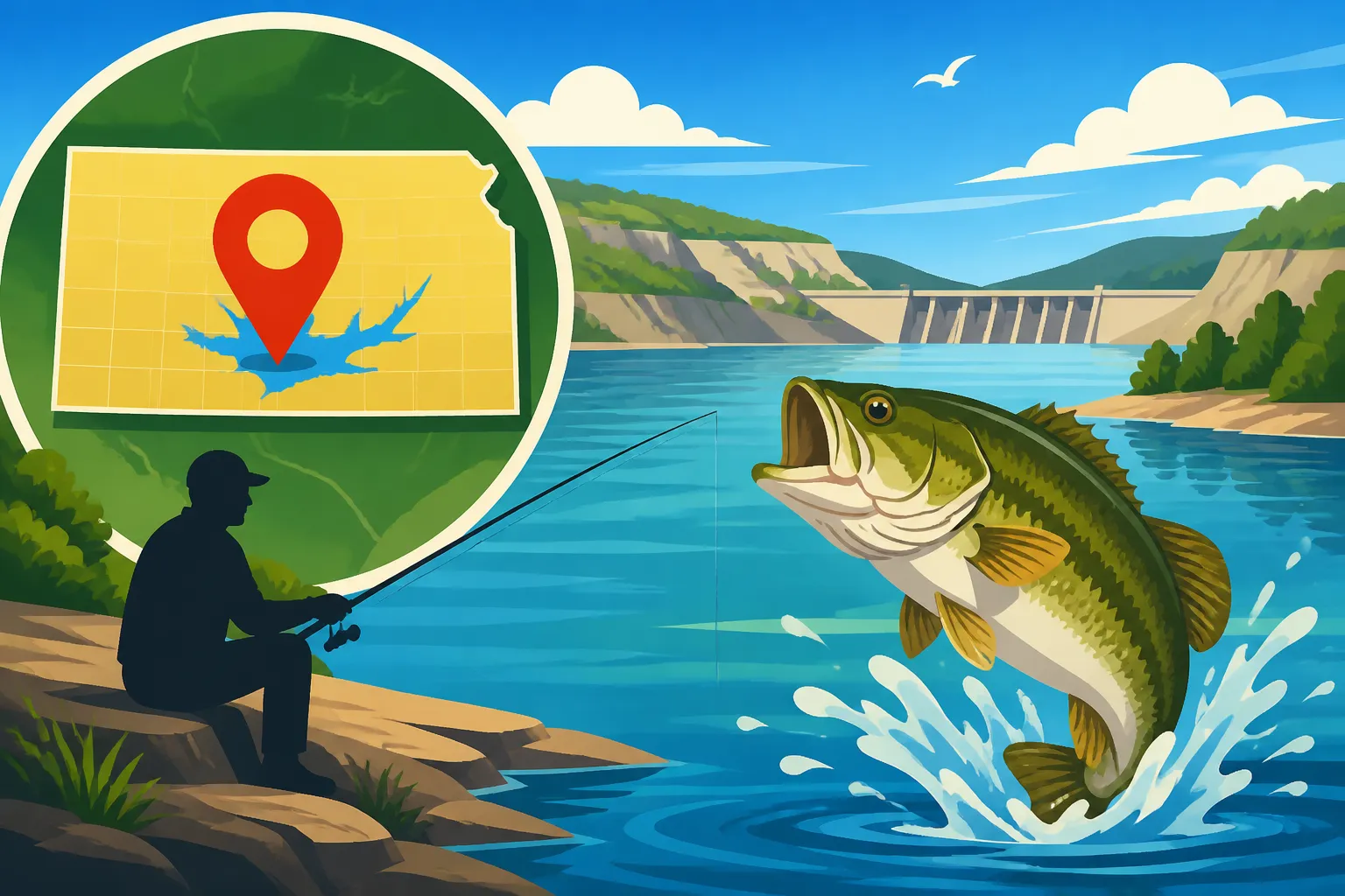 Lovewell Reservoir Fishing Spots
