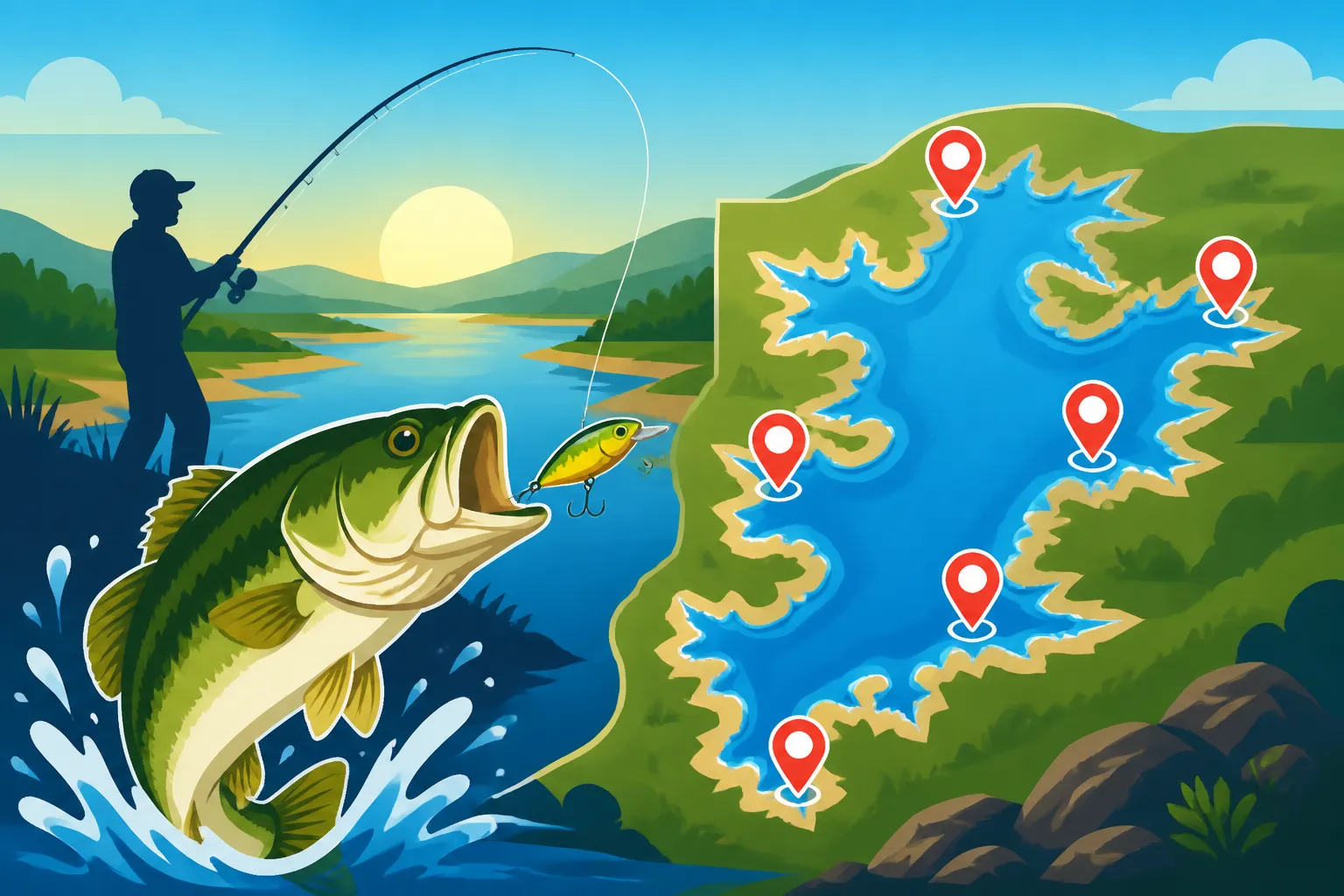 Keith Sebelius Lake Fishing Spots