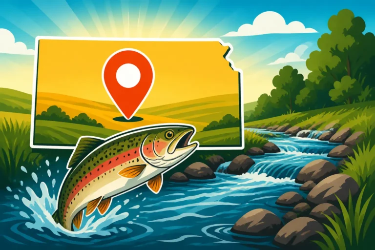 Kansas Trout Stream Locations