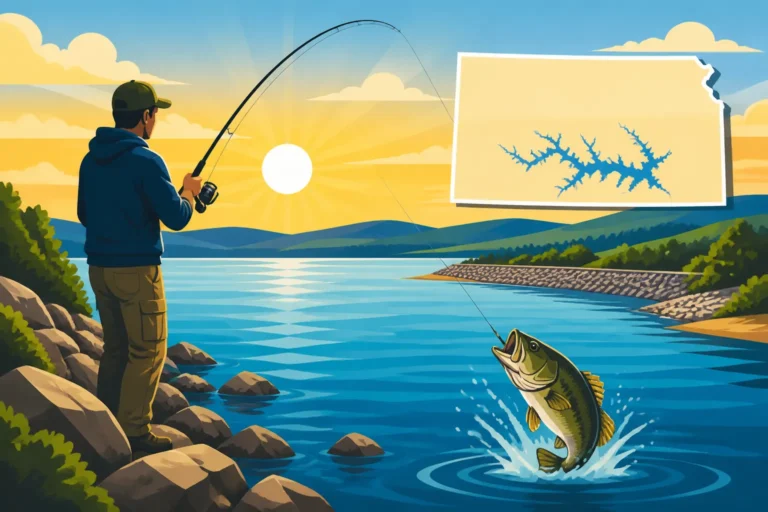 Best Shore Fishing Spots on Milford Lake