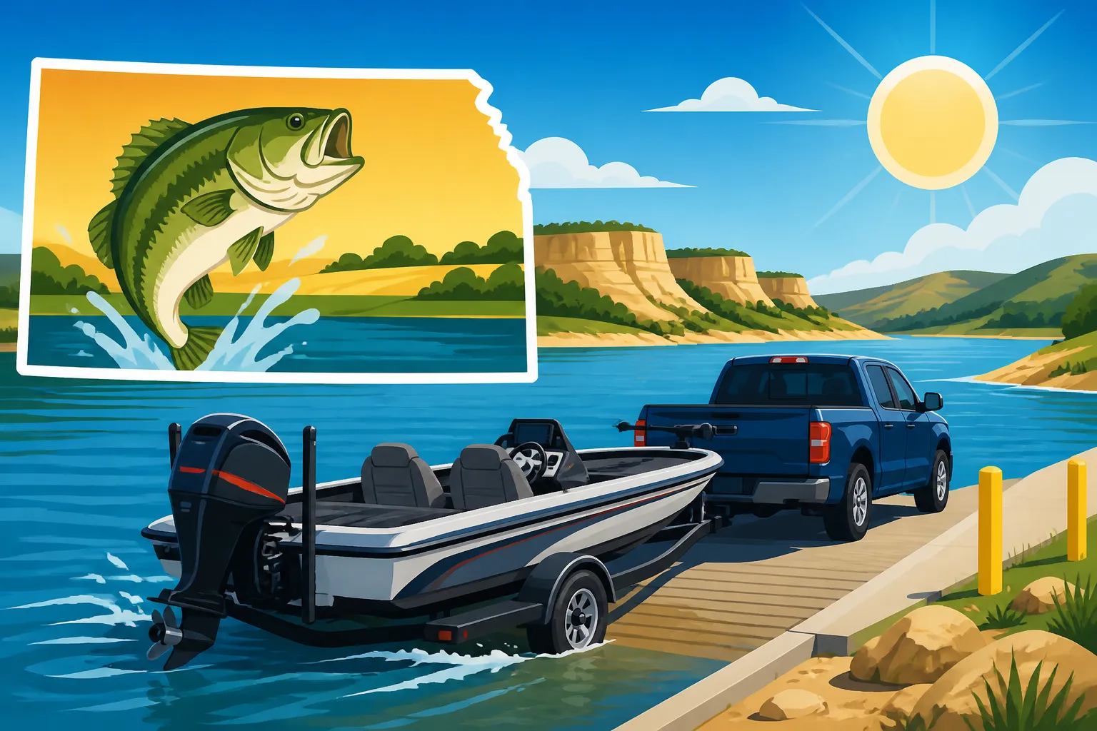 Best Boat Ramps on Kansas Reservoirs