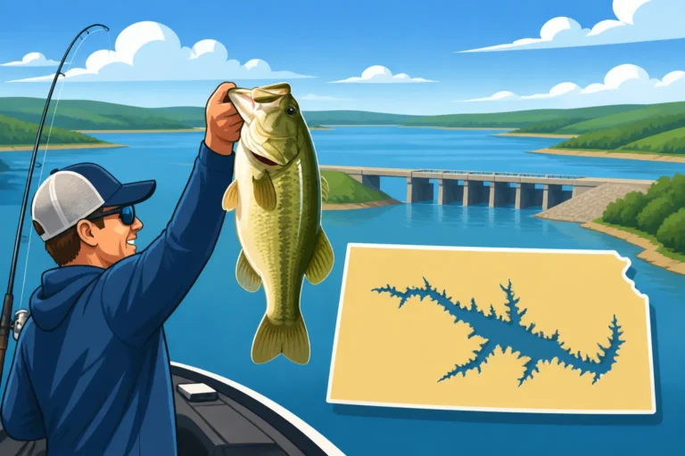Milford Lake Is the Largest Lake in Kansas