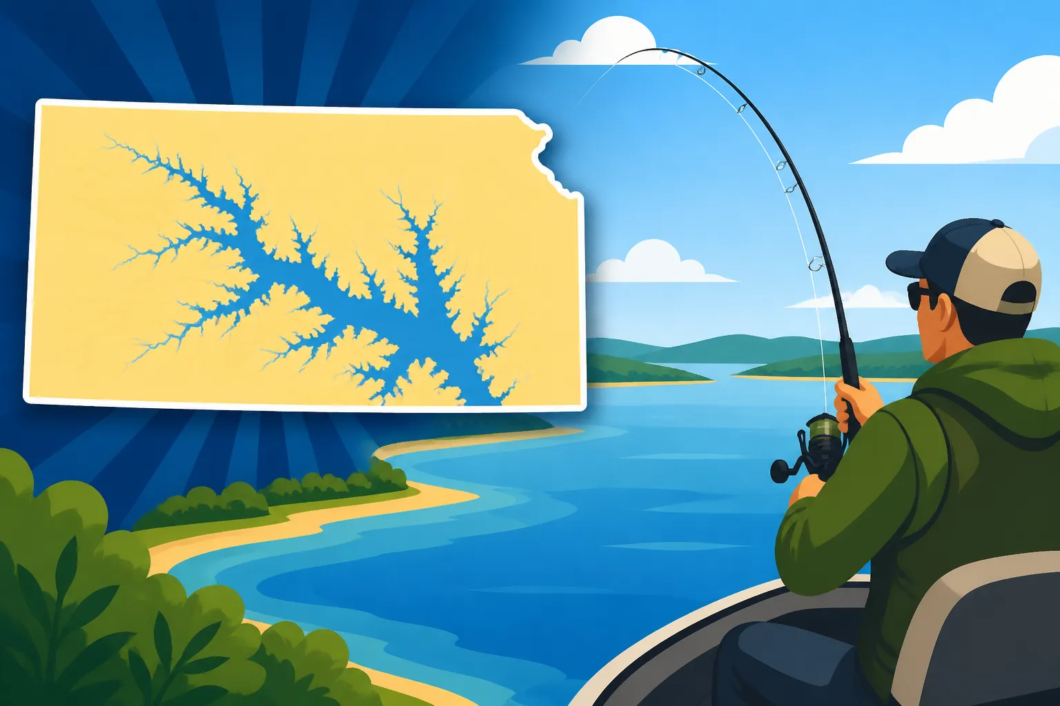 How Big Is Milford Lake in Acres?