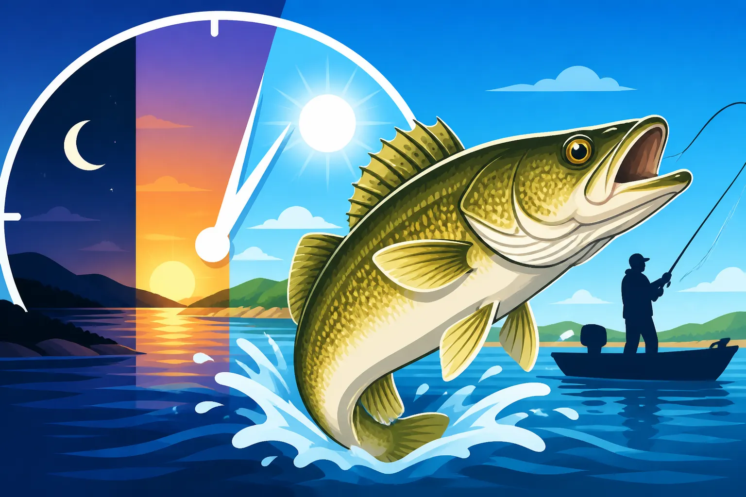 Best Time for Walleye at Milford Lake