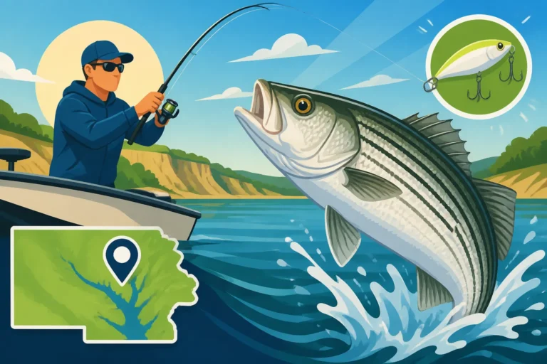 Wilson Lake Striped Bass Fishing Tips