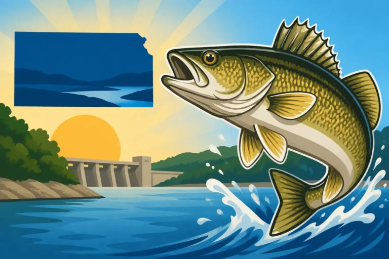 Clinton Lake Walleye Fishing Report