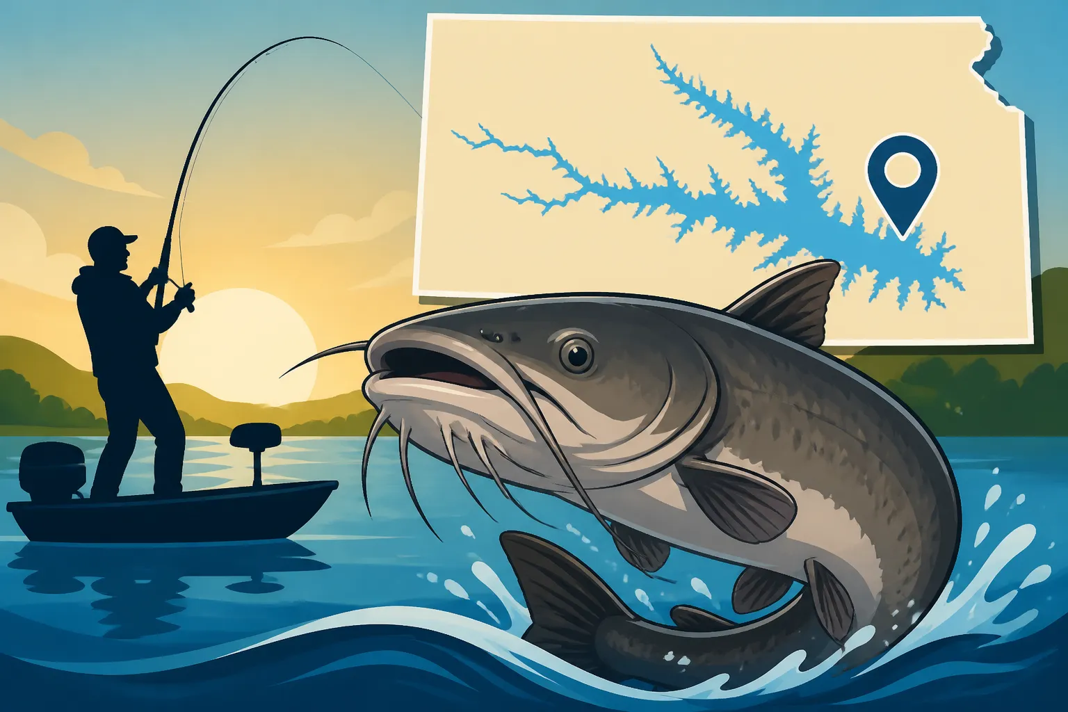 Melvern Lake Catfish Fishing Report