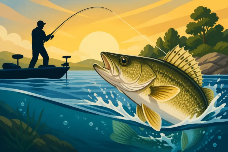 Council Grove Lake Walleye Fishing