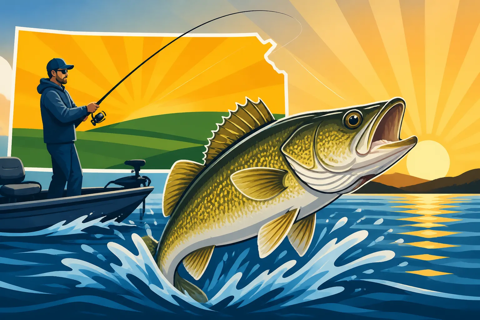 Waconda Lake Walleye Fishing Report