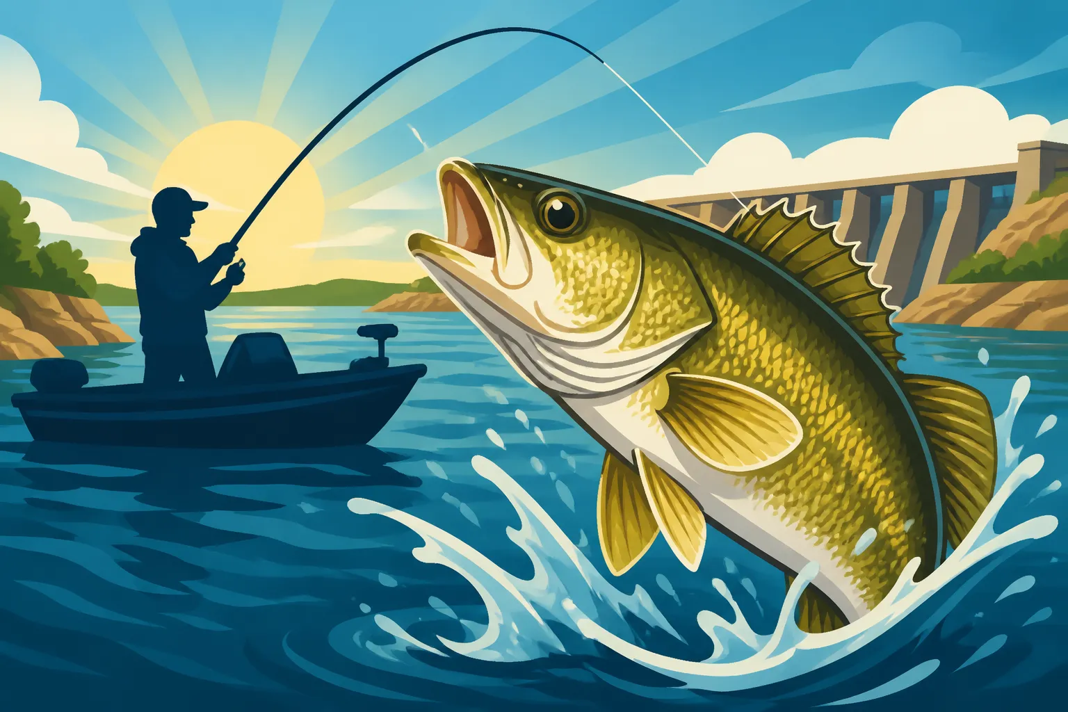 Lovewell Reservoir Walleye Fishing