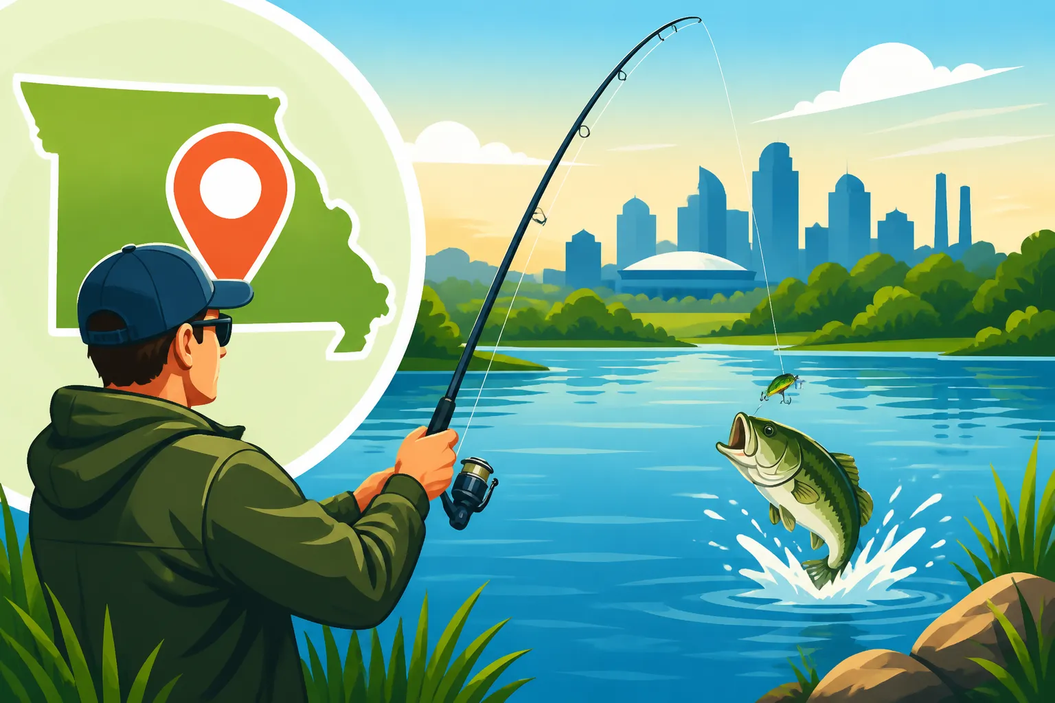 Closest Fishing Lake to Kansas City