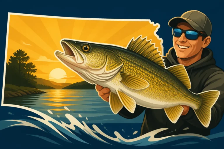 Best Kansas Lake for Trophy Walleye