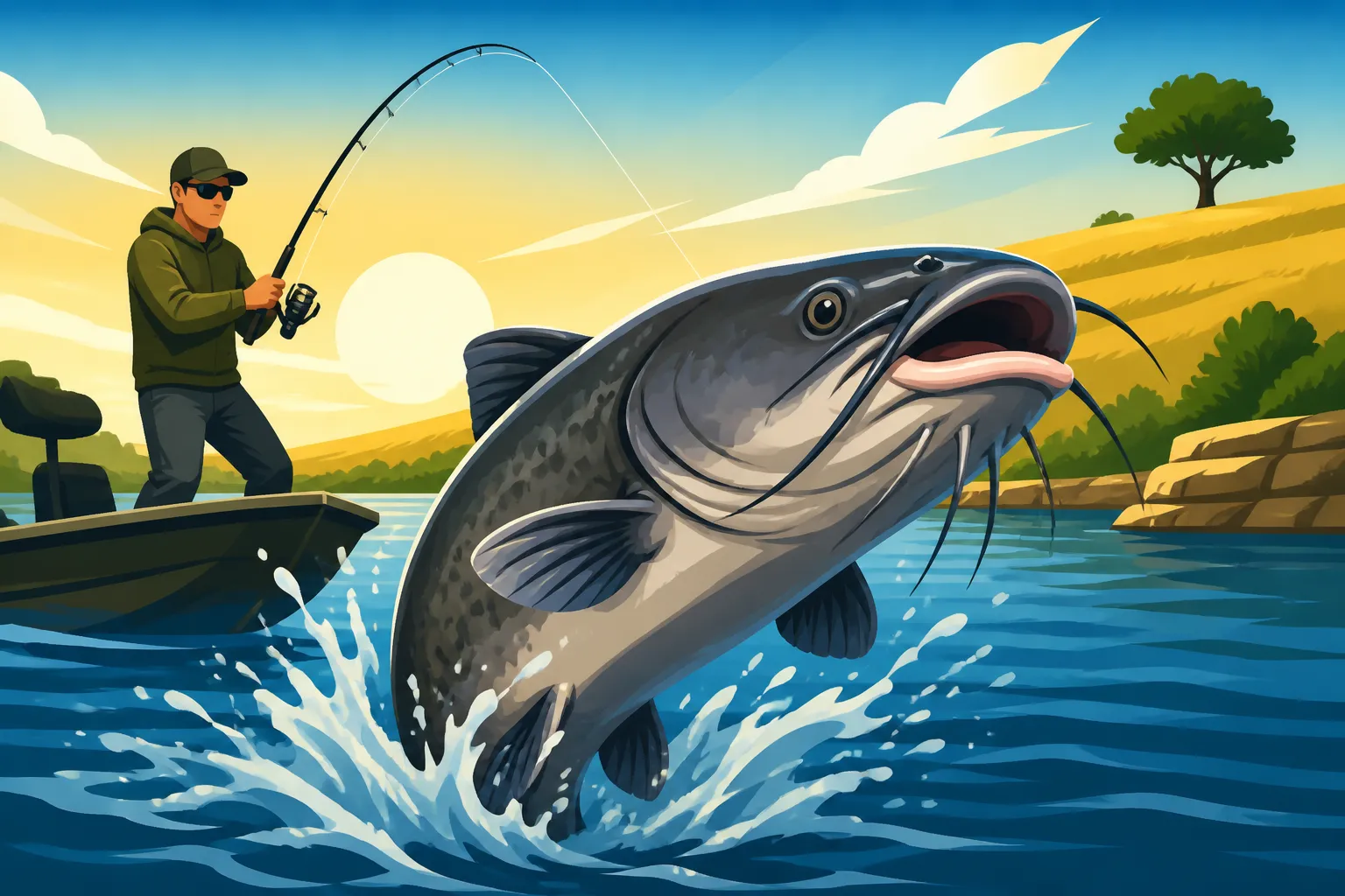 Best Kansas Lake for Trophy Catfish