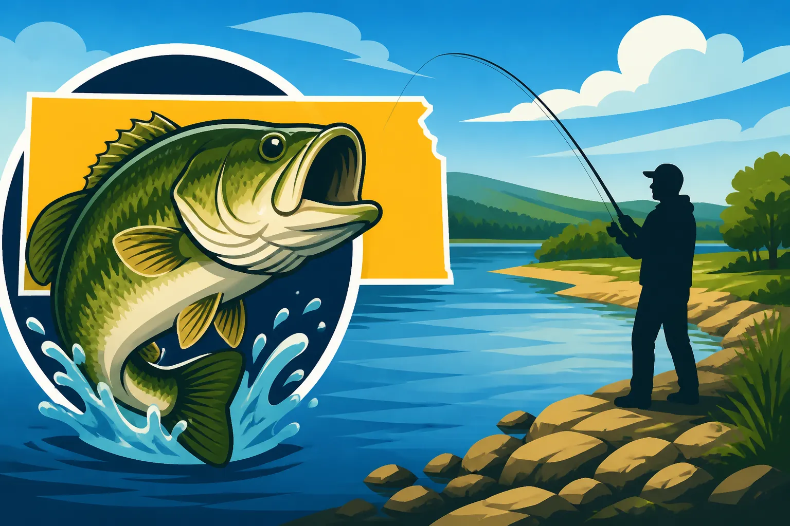 Best Bank Fishing Spots at Tuttle Creek Lake