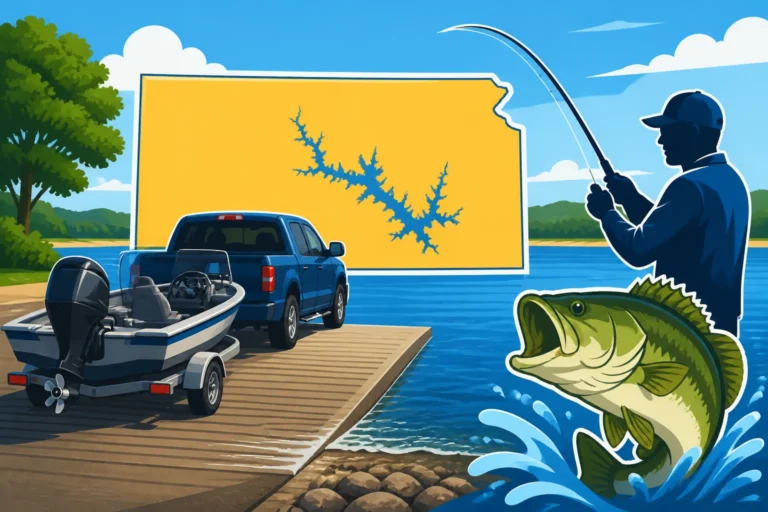 Public Boat Ramps at Milford Lake