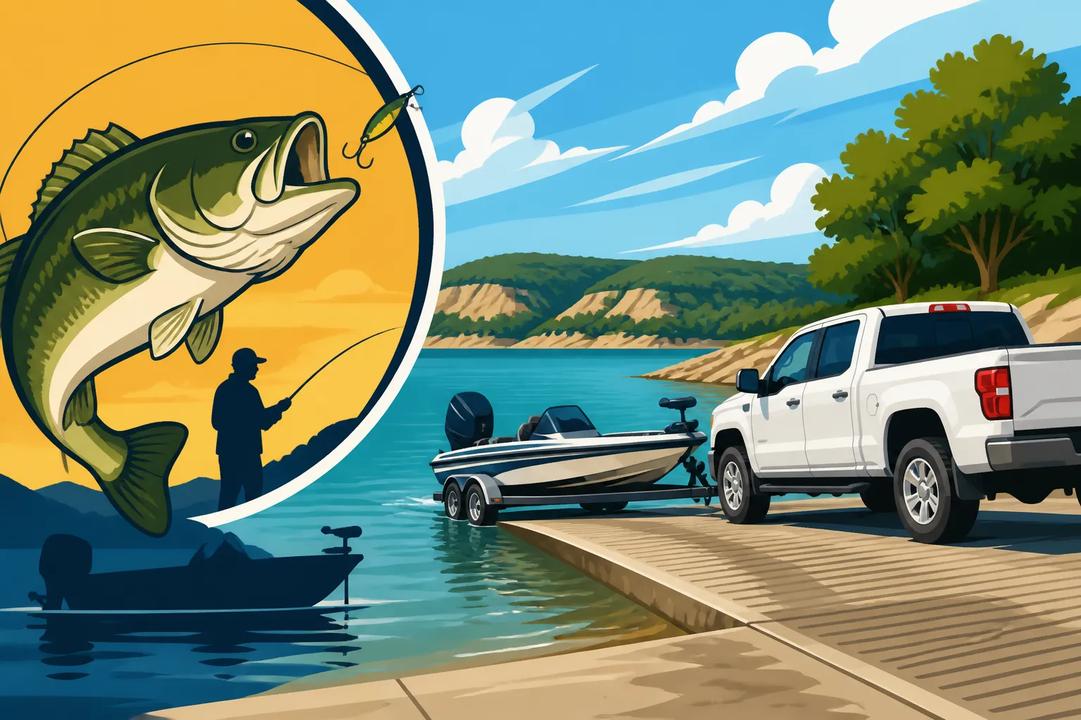 Public Boat Ramps at Wilson Lake