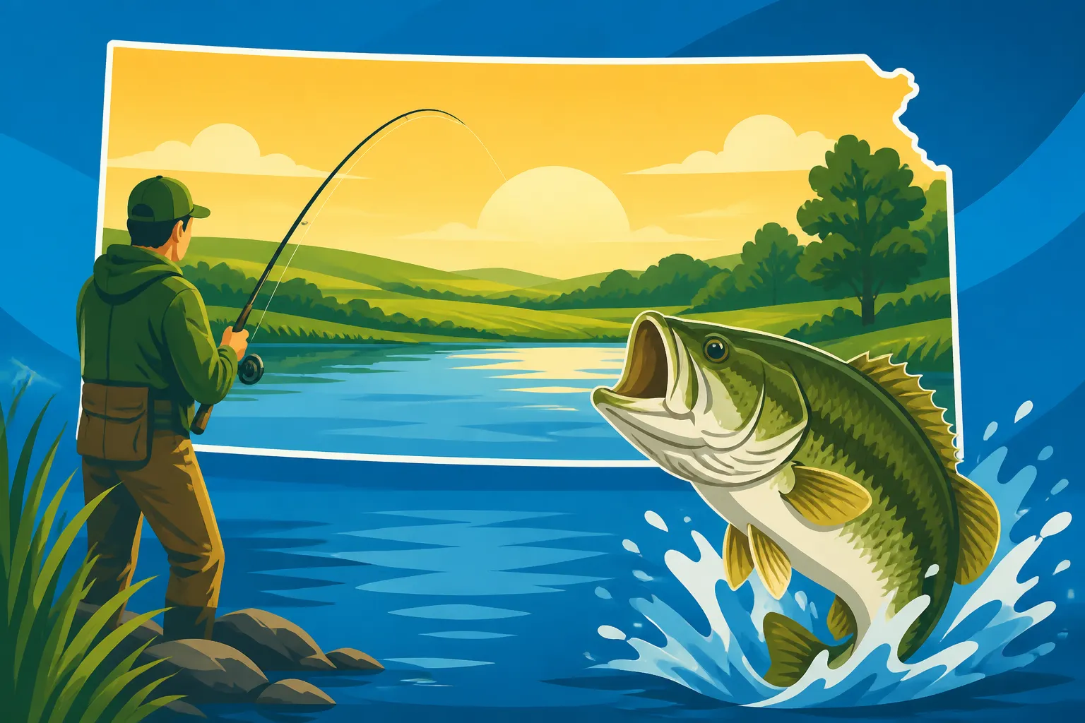 Kansas State Fishing Lakes Near You
