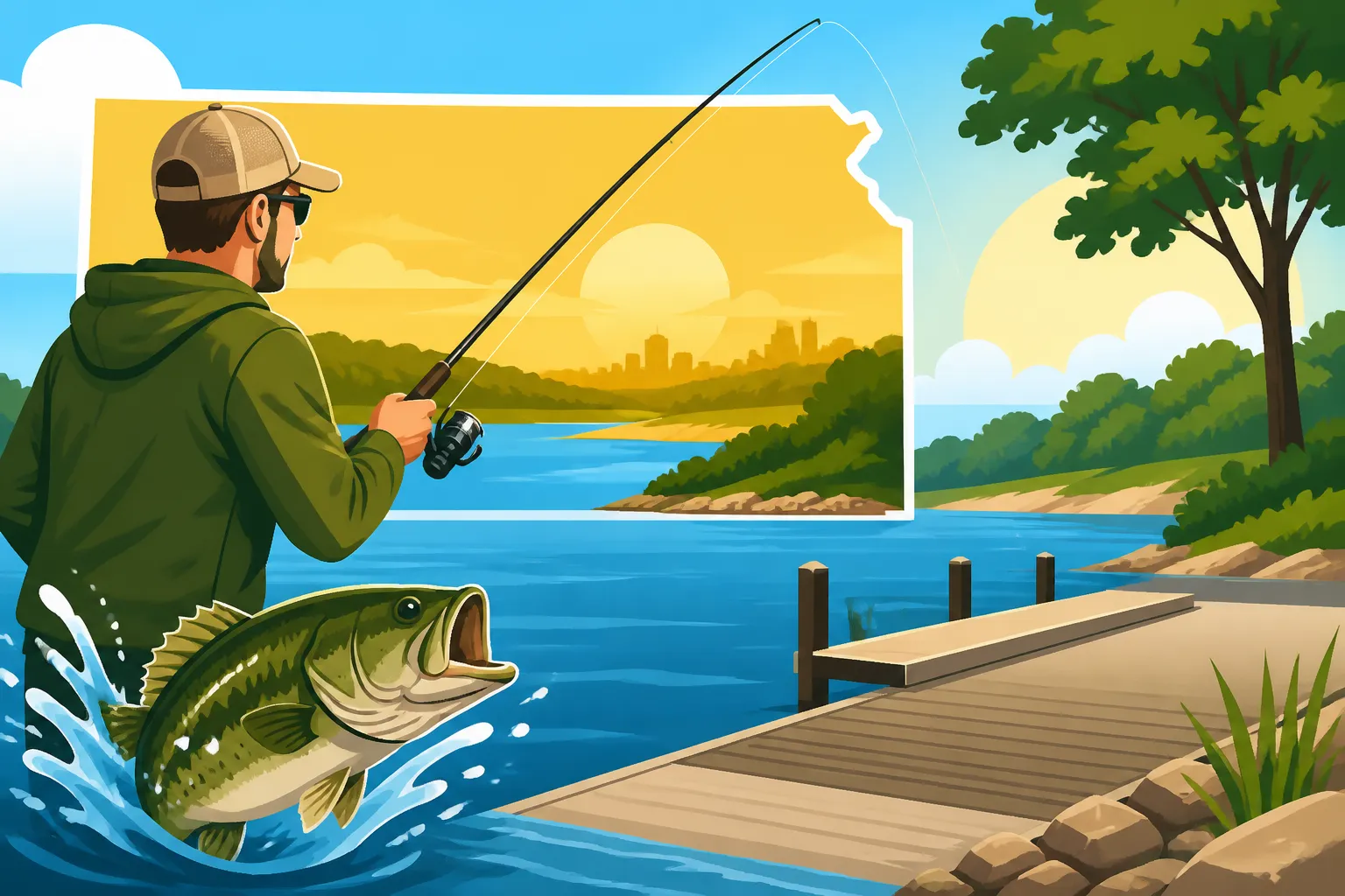 El Dorado State Park Fishing Access