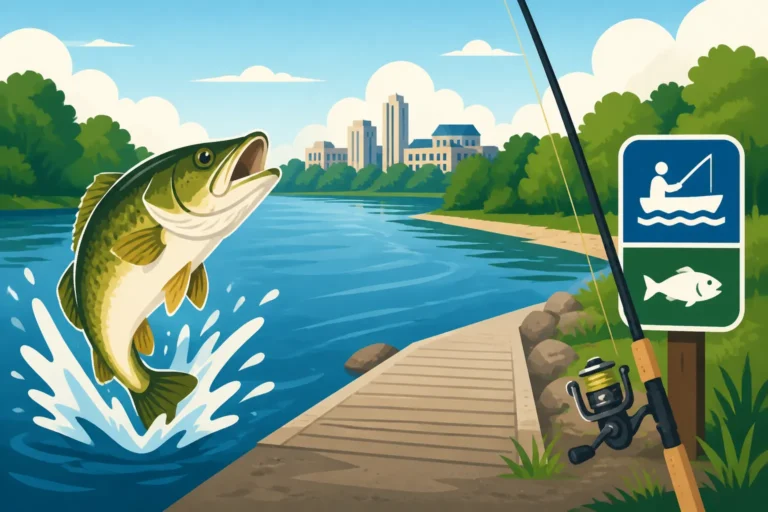 Kansas River Fishing Access Points Near Lawrence