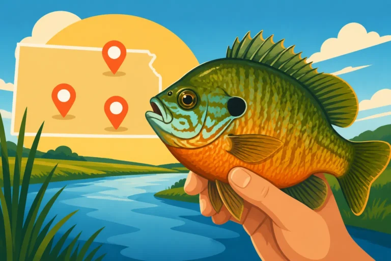 Best Redear Sunfish Spots in Kansas