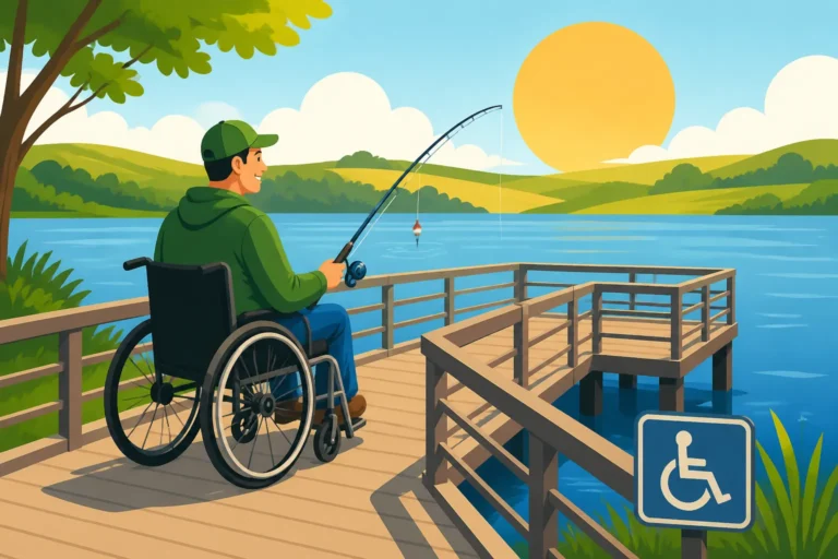 Best Handicap-Accessible Fishing Piers in Kansas