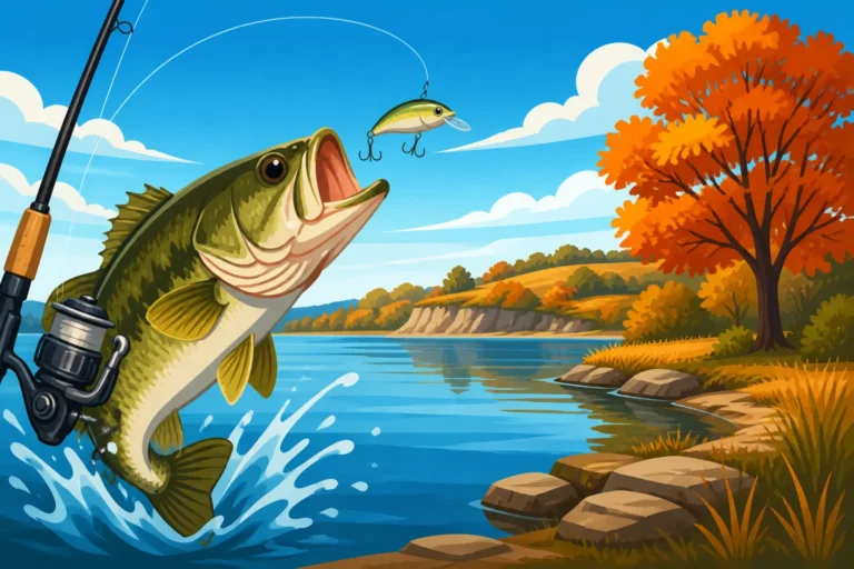 Fall River Lake Fishing Spots in Kansas