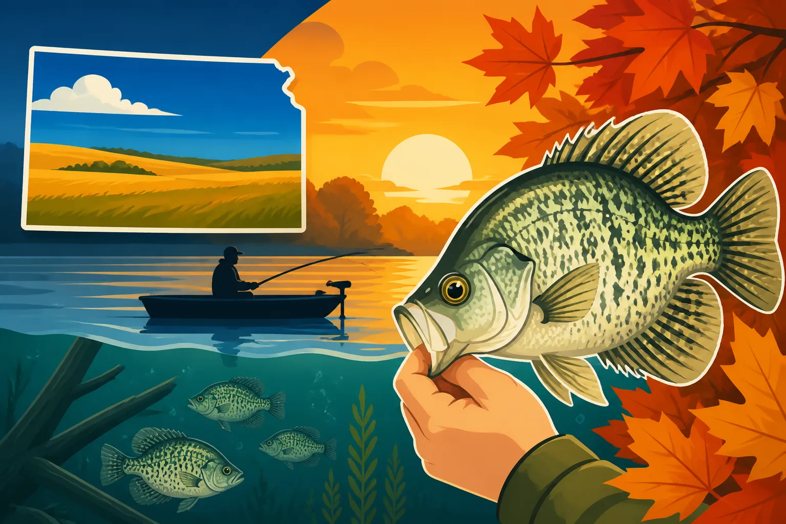 Kansas Fall Crappie Fishing Tips