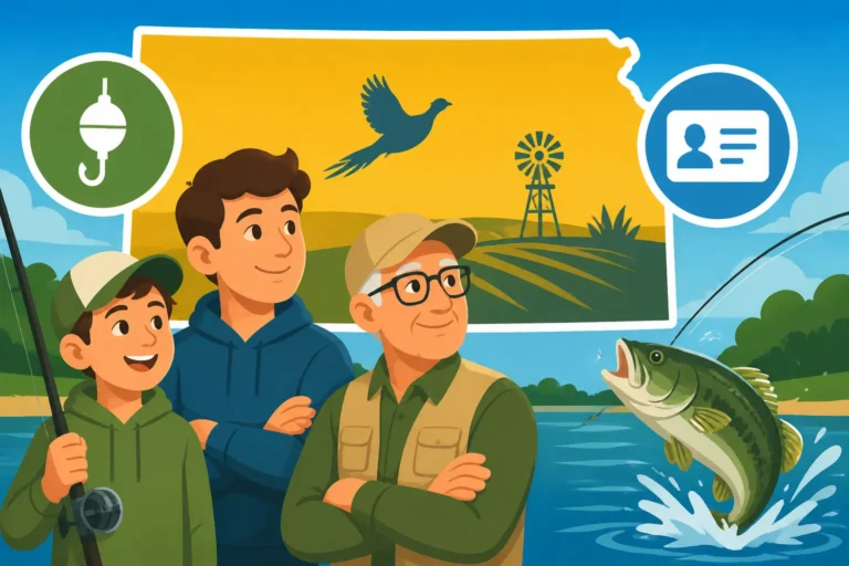 Fishing License Age Requirements in Kansas