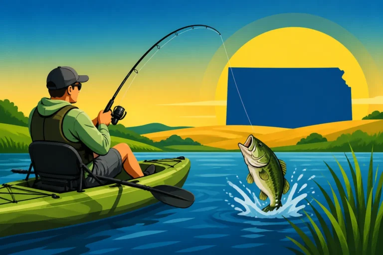 Kayak Fishing Techniques in Kansas