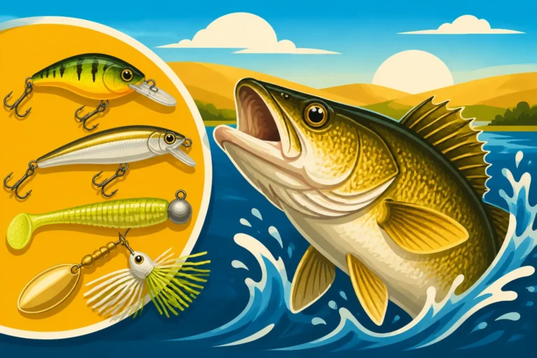Best Lures for Kansas Walleye