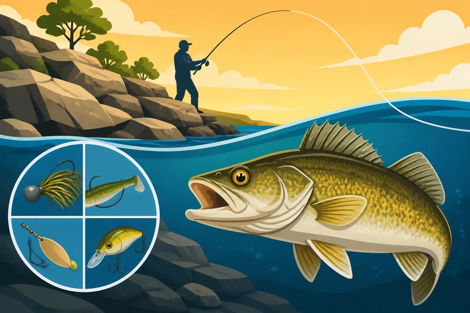 Rocky Point Fishing Techniques for Walleye