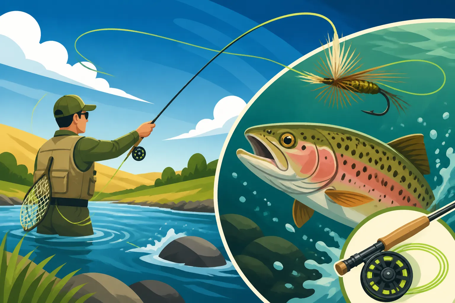 Fly Fishing Techniques for Kansas Trout