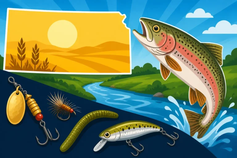 Kansas Trout Fishing Bait and Lures